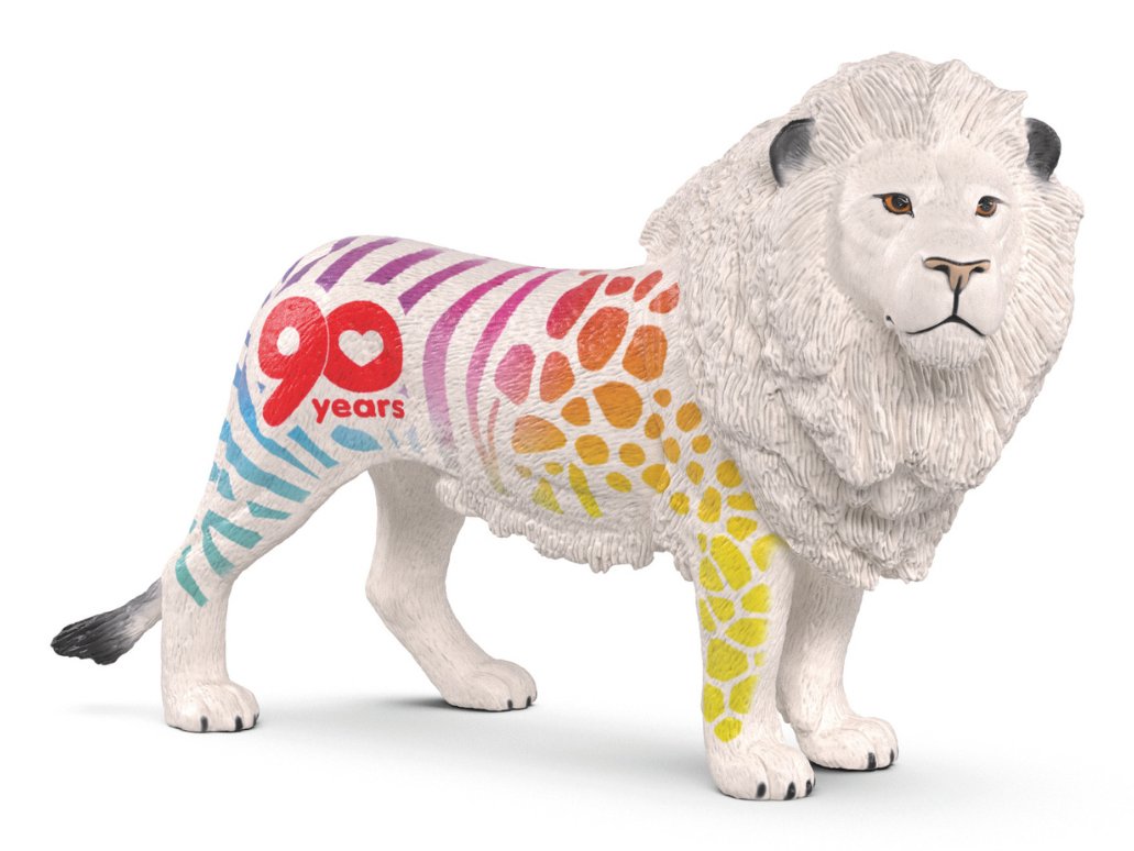 Figura  Schleich Collectors León Edición 90 Años, 72264