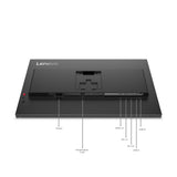 EAN 0198156226167 - Lenovo ThinkVision P27Q-40 LED display 68,6 cm (27") 2560 x 1440 Pixeles Quad HD Negro imagen 11