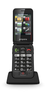 Emporia Emporiajoy_lte Negro (V3) Grosstastenklapphandy