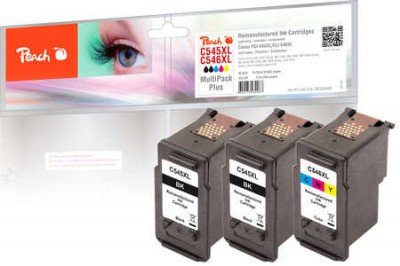 EAN 7640173432067 - Peach 320089 cartucho de tinta 3 pieza(s) Compatible Alto rendimiento (XL) Cian, Magenta, Amarillo imagen 1