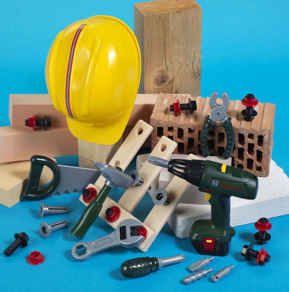 Juguete - Juego De Herramientas Klein Mega Bosch 36 Piezas