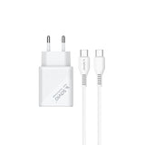EAN 5901986046806 - Savio LA-05 cargador de dispositivo móvil Smartphone Blanco Corriente alterna Carga rápida Interior imagen 3