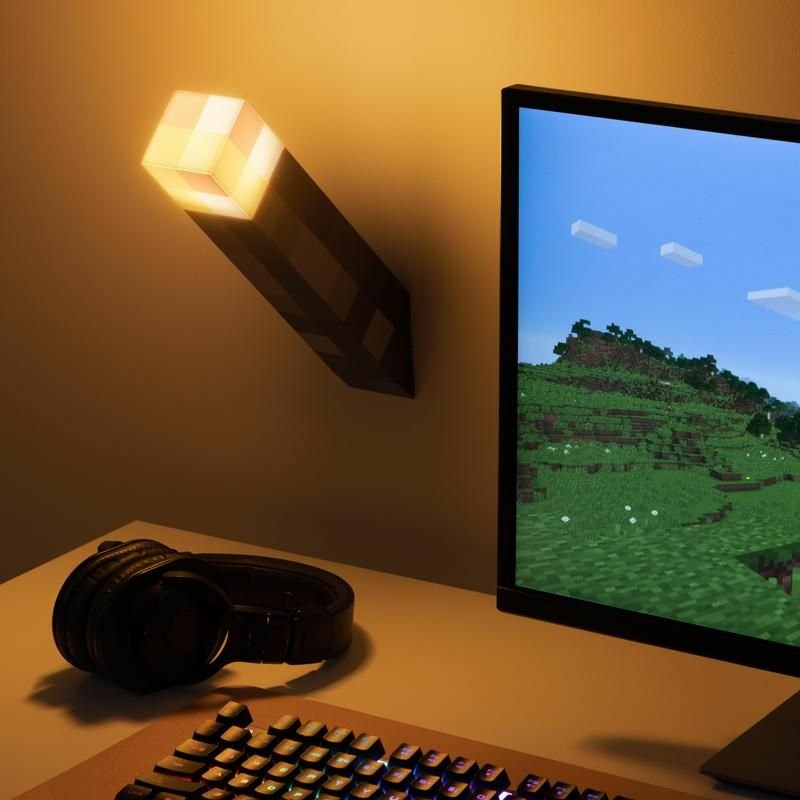 Lmpara Paladone Minecraft Antorcha