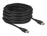 Cable Displayport Activo De Delock 8k 60 Hz 15 M