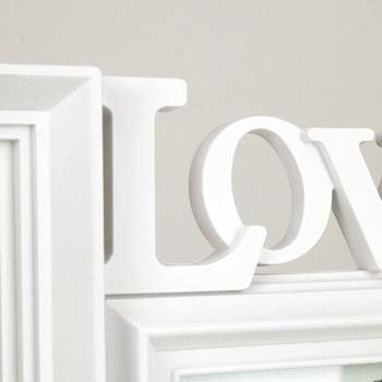 Zep Caracas White    10x15 13x18 Resin Portrait Frame Xb12w