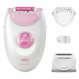 Braun 7500435224963, Depiladora Blanco/Lila