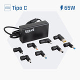 Iggual Cargador Universal Automático Cua-C-8t-65w