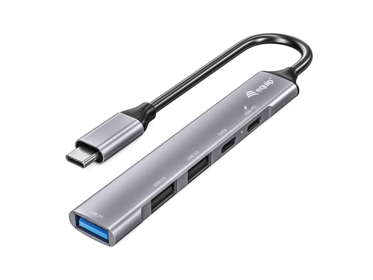 Equip Usb-C Hub 5-Port 3.0/C->4x3.0