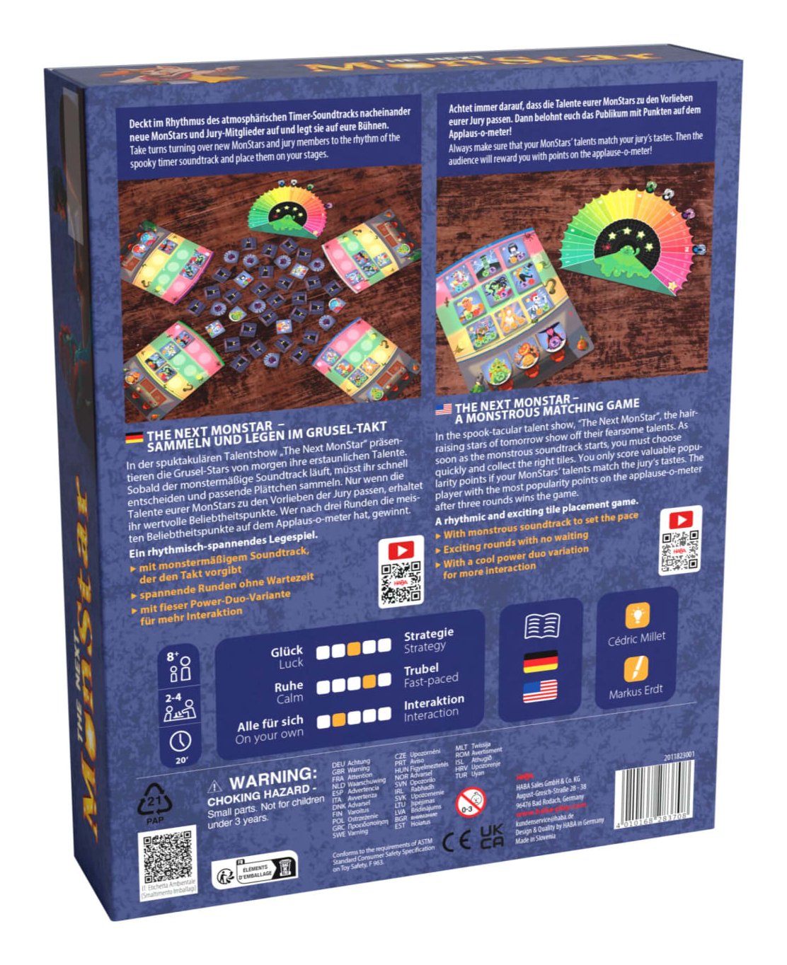 Haba El Próximo Monstar, Juego De Mesa 2011823001