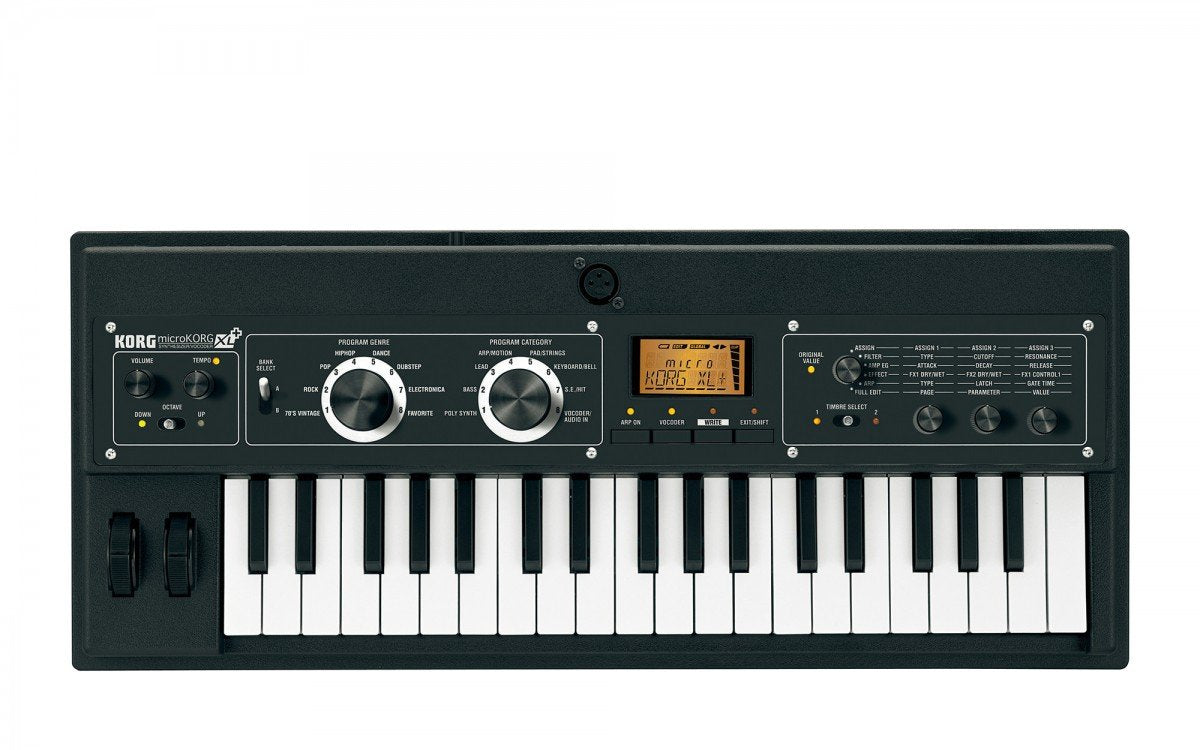 EAN 4959112101944 - Korg microKORG XL+ Sintetizador digital 37 Negro imagen 1