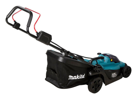 EAN 0088381757904 - Makita DLM330Z cortadora de césped Cortacésped manual Batería Negro, Turquesa imagen 4