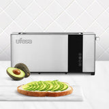 Tostadora Ufesa 71305541 Plus Delux Con 1 1050w Inox/Negro