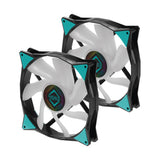 Ventilador Iceberg Thermal Icegale Argb - 140mm Argb Negro (2er Pack)