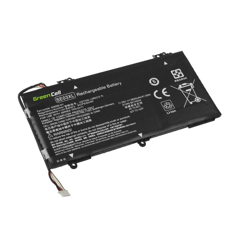 Greencell Battery Se03xl Hstnn-Lb7g Hstnn-Ub6z For Hp Pavilion 14-Al 14-Av