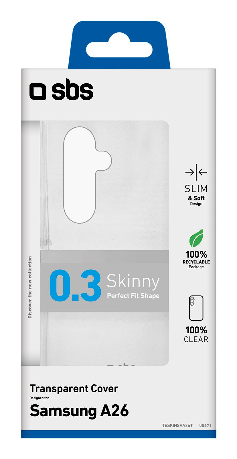 Sbs Skinny Cover Galaxy A26 Transparent