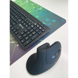 Techly Ictwc006-Us Teclado Inalámbrico Rf 2.4ghz Usb Chocolate
