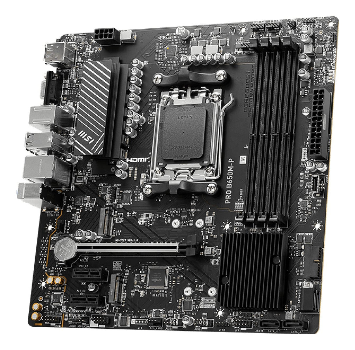EAN 4711377100953 - MSI PRO B650M-P placa base AMD B650 Zócalo AM5 micro ATX imagen 3