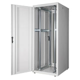 Roline 19-Zoll Serverschrank Basic 42 He, 800x1000 Bxt Perforiert Grau