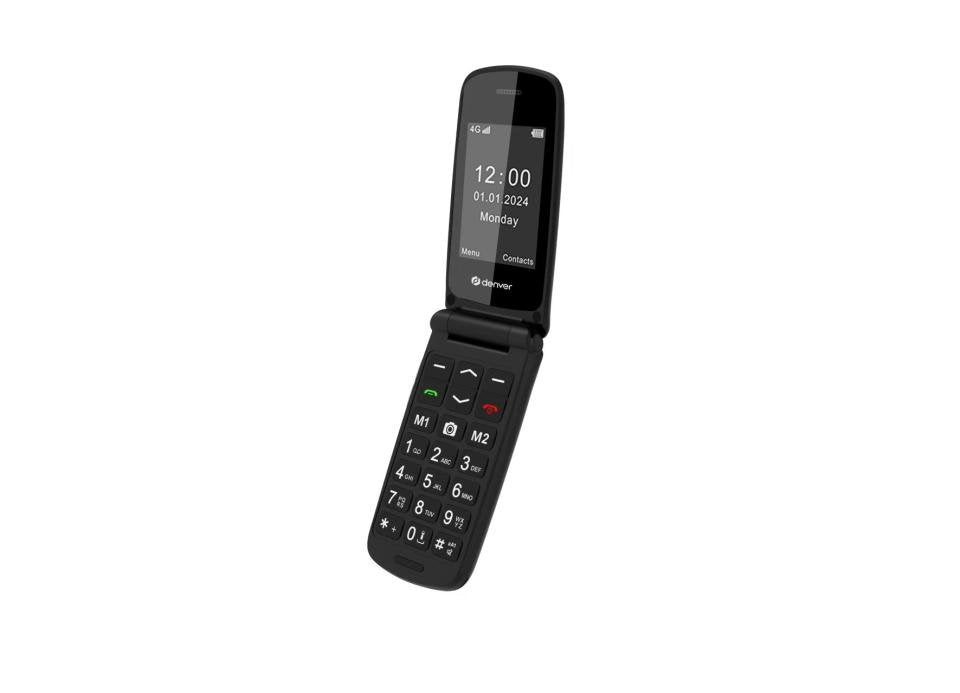 Telefono Flip Denver 4g Especialmente Para Mayores