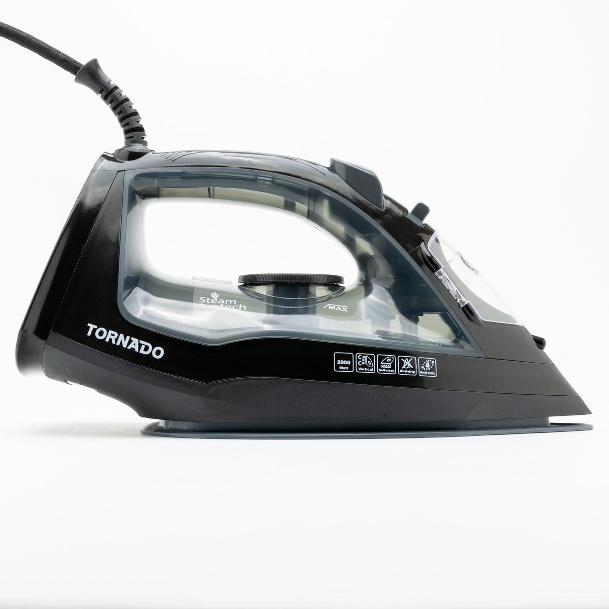 EAN 6221127467130 - TORNADO TST-2000G plancha Plancha a vapor Suela de cerámica 2000 W Negro imagen 4