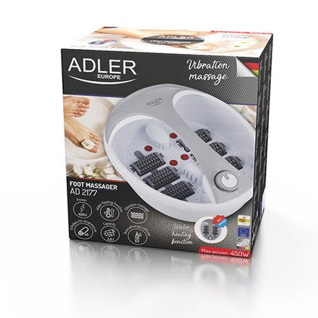 EAN 5903887801768 - Adler AD 2177 bañera de pies 450 W Gris, Blanco imagen 9