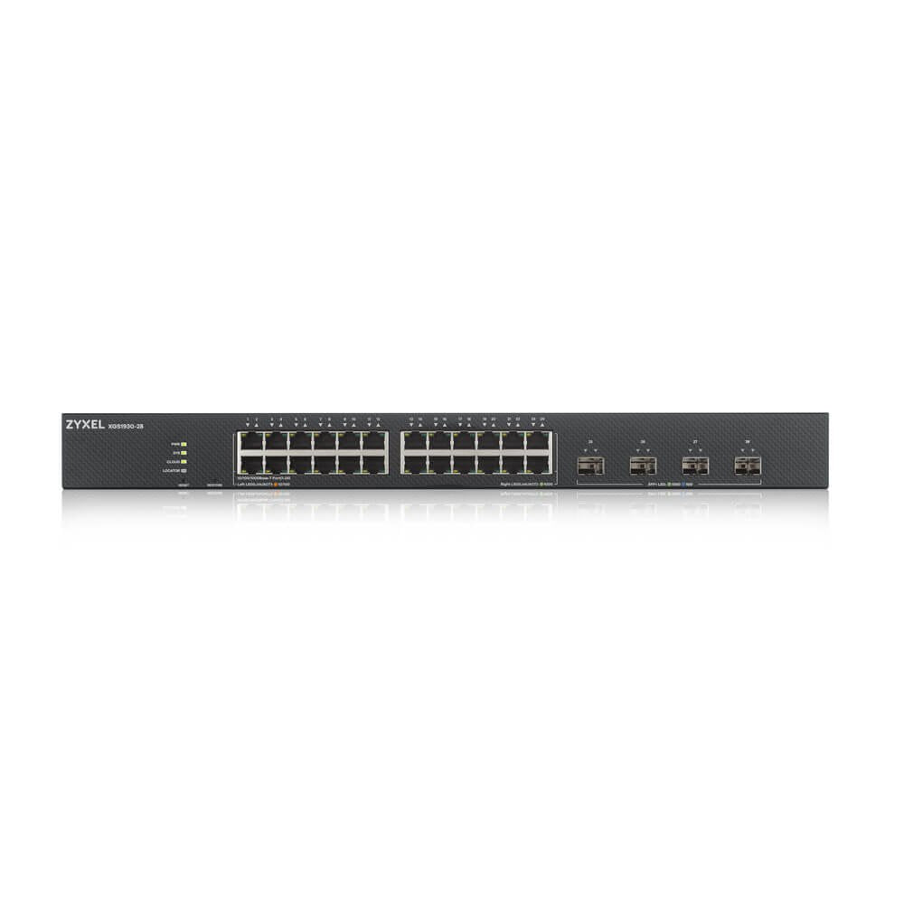 Zyxel Xgs1930-28 Gestionado L3 Gigabit Ethernet (10/100/1000) Negro Xgs1930-28-Eu0101f