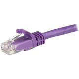 Cable De Red 15m Cat6 Prpura  Cabl Snagless Poe
