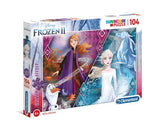 Puzzle Glitter Effect Frozen 2 Disney 104pzs