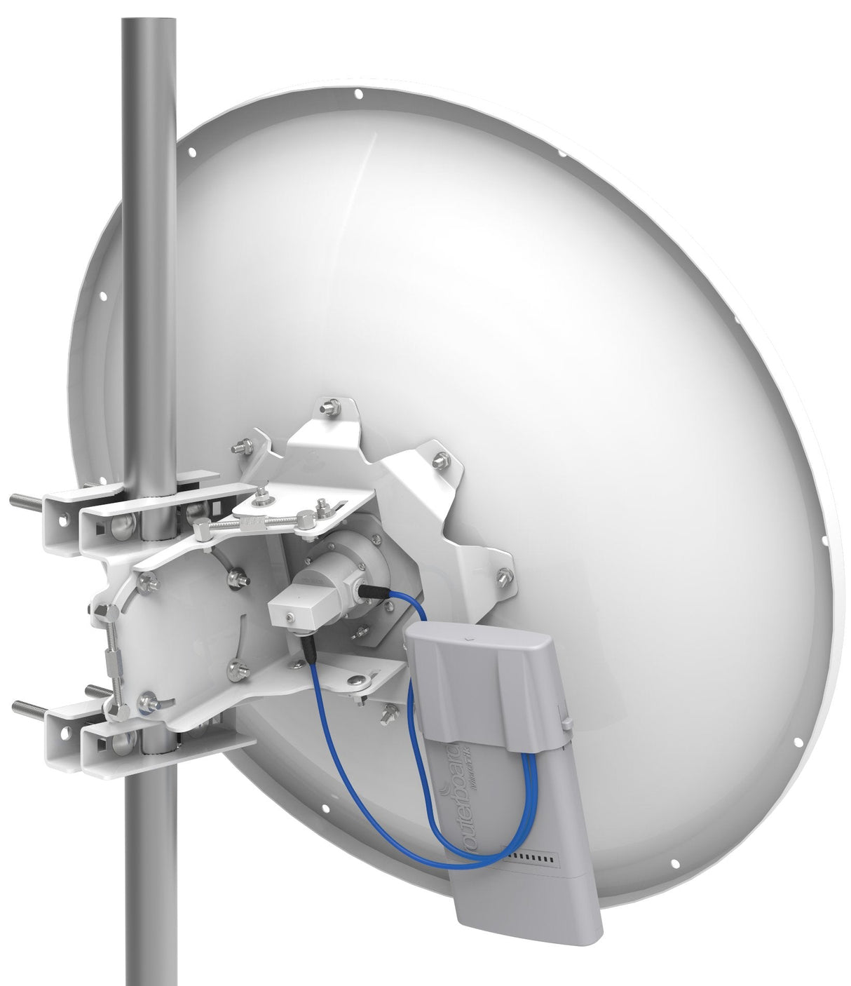 Mikrotik Mant30 Pa-4pack (Antes Mtad-5g-30d3-4pa) Pack 4 Mant 30dbi 5ghz Antena Parab&Oacute Lica Con Montaje De Precisi&Oacute N