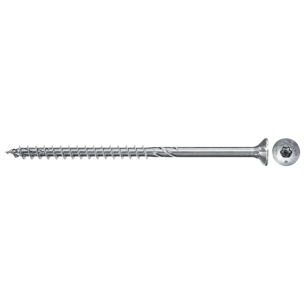 Fischer 25 Tornillos Para Aglomerado Power-Fast Ii 6.0x300 Cabeza Avellanada 670474