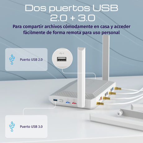 EAN 4897082922049 - Keenetic Hero 5G (KN-4110) router inalámbrico 2.5 Gigabit Ethernet Doble banda (2,4 GHz / 5 GHz) Gris, Bl imagen 6