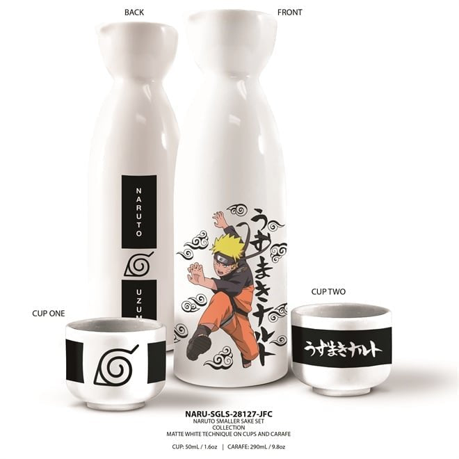 Set Sake Naruto Shipppuden 3pzs