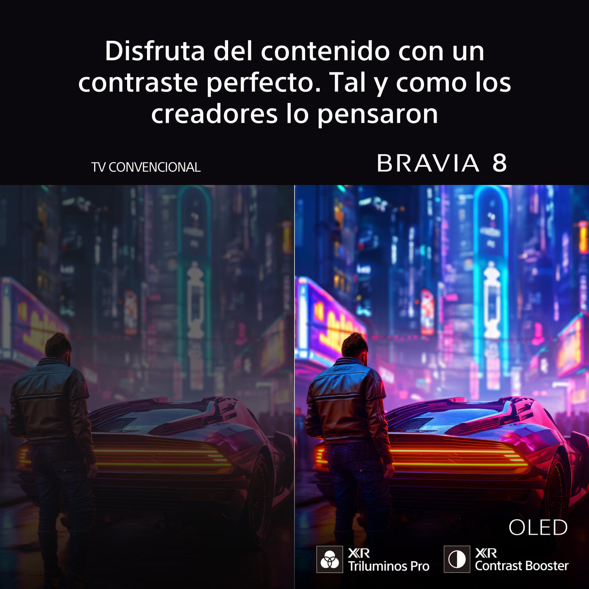 Televisor Sony Fwd-55xr80 55" 4k Ultra Hd Smart Tv Wifi Negro