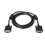 Aisens Cable Dvi Single Link 18+1 Con Ferrita - Dvi-D Macho A Dvi-D Macho - 1.80m - (1920x1200) - Negro