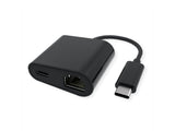 Value Usb 3.2 Gen 2 Typ C Zu Gigabit Ethernet Konverter + 1x Pd Port, 100w