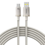Titanium Alloy Fast Charging Cable Usb To Type-C 100w 2m Galaxy Titanium Gold