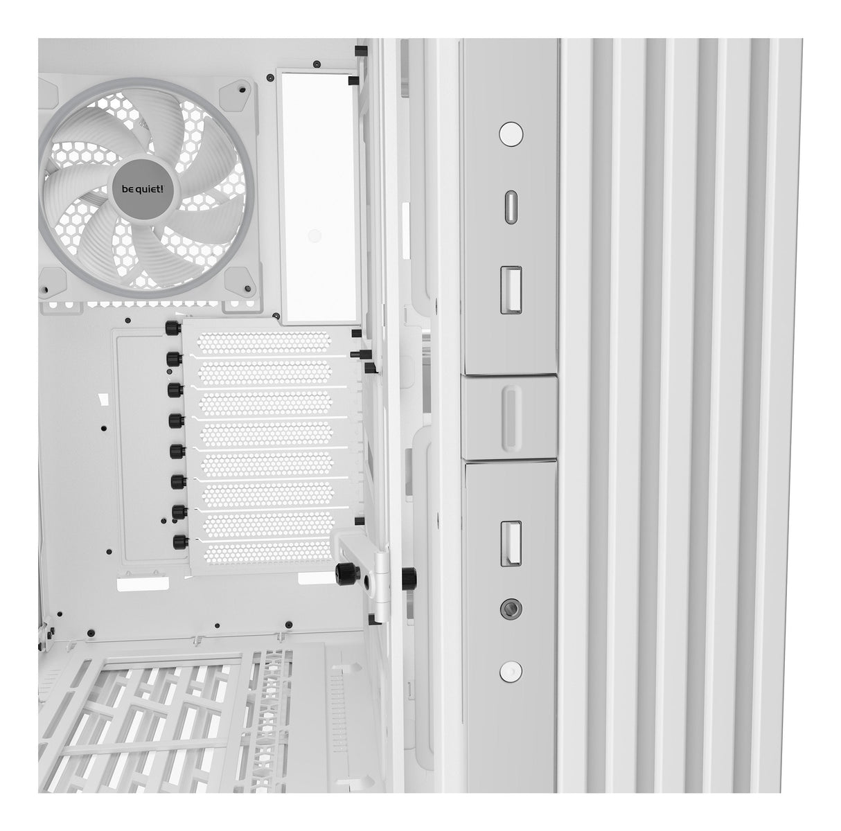 Caja Pc Bequiet Light Base 900 Dx E-Atx Sin Fuente Argb Blanca