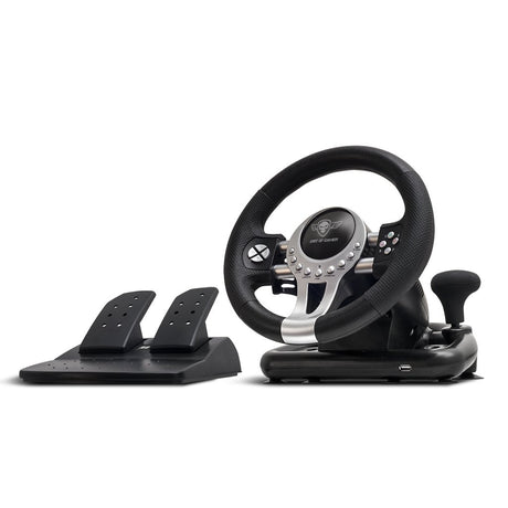 EAN 3700104431966 - Spirit of Gamer Race Wheel Pro 2 Negro, Plata USB Volante + Pedales Digital PC, PlayStation 4, Playstatio imagen 2