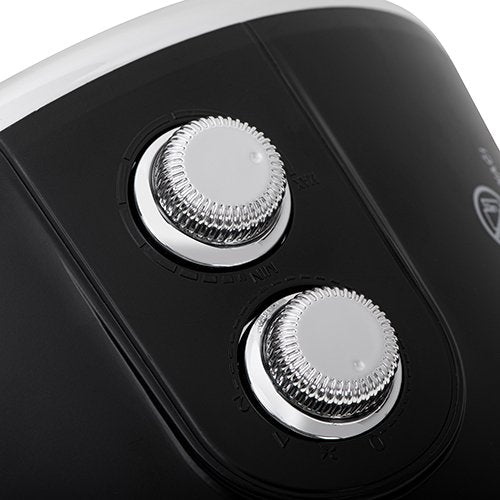 Calefactor Eléctrico Adler Ad 7742  Interior Negro, Plata 1500 W Ventilador Eléctrico