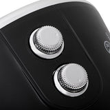 Calefactor Eléctrico Adler Ad 7742  Interior Negro, Plata 1500 W Ventilador Eléctrico