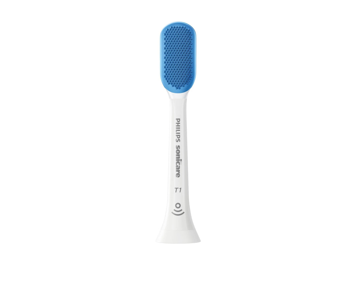 EAN 8710103817321 - Philips Sonicare TongueCare+ HX8072/01 cepillo de cabello 2 pieza(s) Azul, Blanco imagen 1