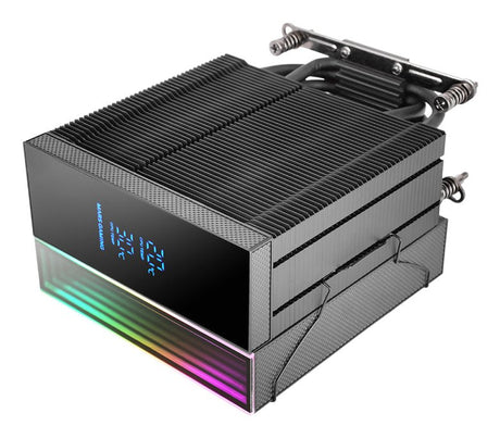 EAN 8435693112907 - Mars Gaming MCPU-LCD Procesador Refrigerador de aire 12 cm Negro 1 pieza(s) imagen 3