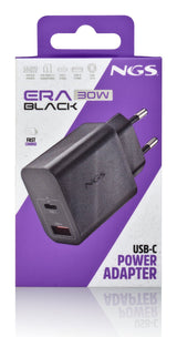 Cargador De Pared Gan Ngs Era 30w 1xusb Tipo-C 1xusb 30w