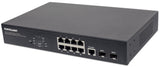 EAN 0766623561167 - Intellinet 561167 switch Gestionado Gigabit Ethernet (10/100/1000) Energía sobre Ethernet (PoE) Negro imagen 1