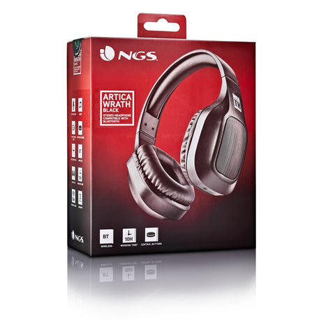 EAN 8435430621532 - NGS ARTICA WRATH Auriculares Inalámbrico y alámbrico Diadema Llamadas/Música USB Tipo C Bluetooth Negro imagen 9