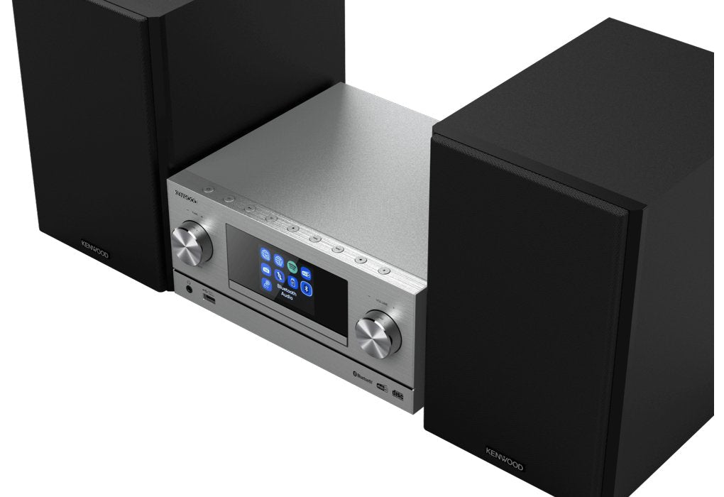 Kenwood M-9000s Smart Micro Hifi-Symem Mit Dab+, Wifi, Internetradio Plata