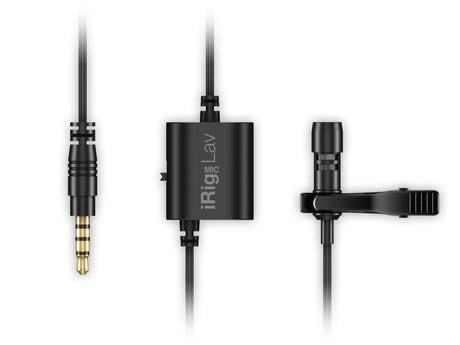 EAN 8025813630031 - IK Multimedia iRig Mic Lav Negro Micrófono con pinza de enganche imagen 8