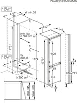 EAN 7333394012612 - Electrolux LNT6NE18S Integrado 257 L Blanco imagen 13