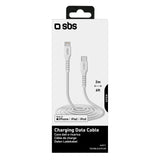 Sbs Tecableligtc2w Cable De Conector Lightning 2 M Blanco