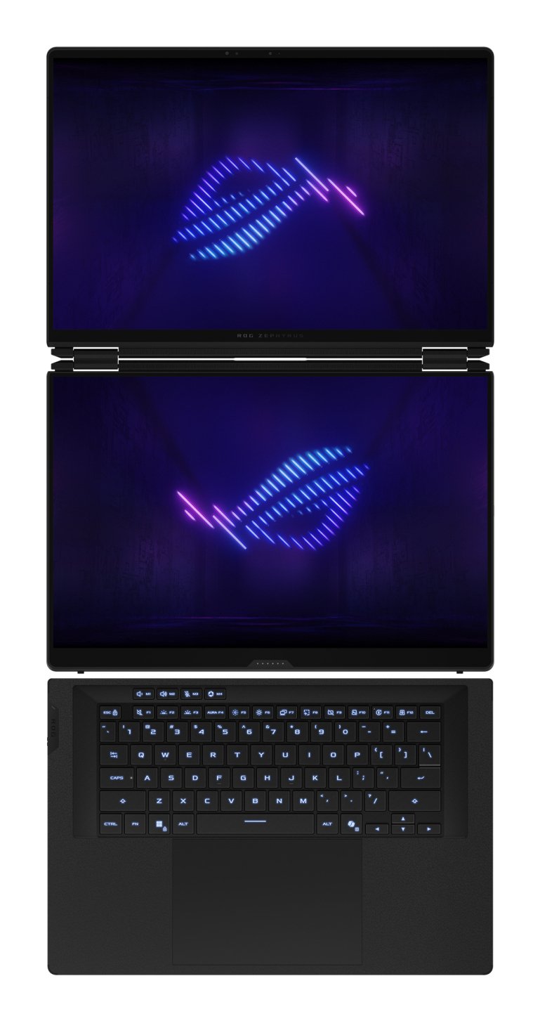 Portátil Asus Rog Zephyrus Duo Oled Gx651ar-Sr107w 16" Intel Core Ultra 9 386h 32gb 1tb Ssd Rtx 5070 Ti Windows 11 Teclado Español